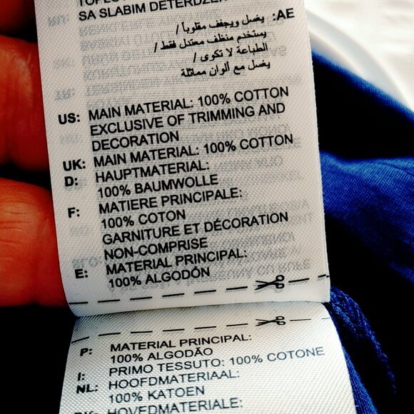 NWT UNISEX YOUTH SIZE LARGE ADIDAS TREFOIL BLUE T-SHIRT - Picture 8 of 10